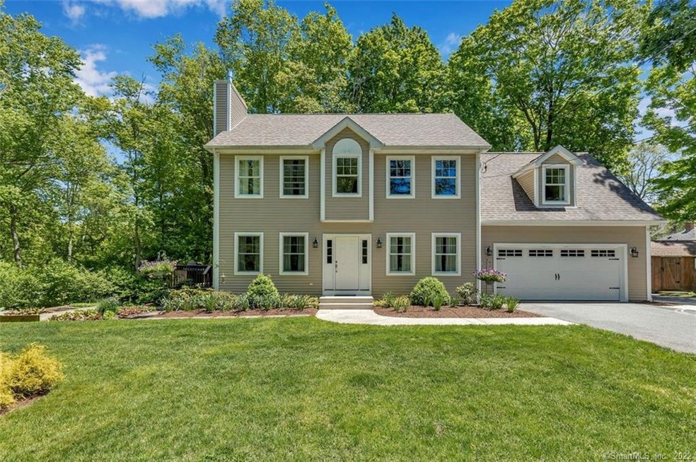 Beautifully landscaped grounds on 1.75 acres with 