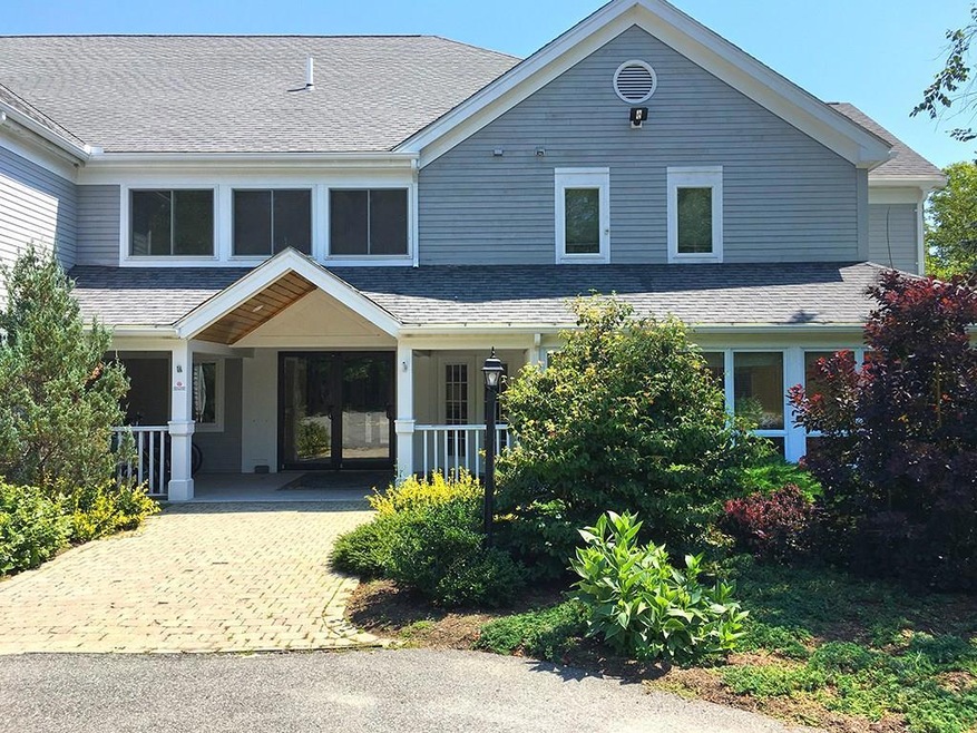 Entrance at front
