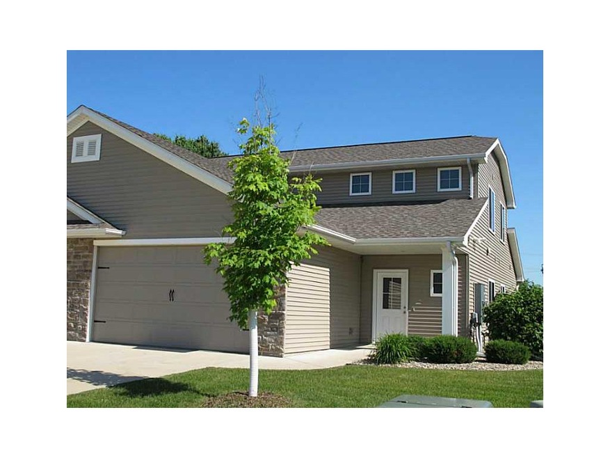 Front Exterior. 2 car garage