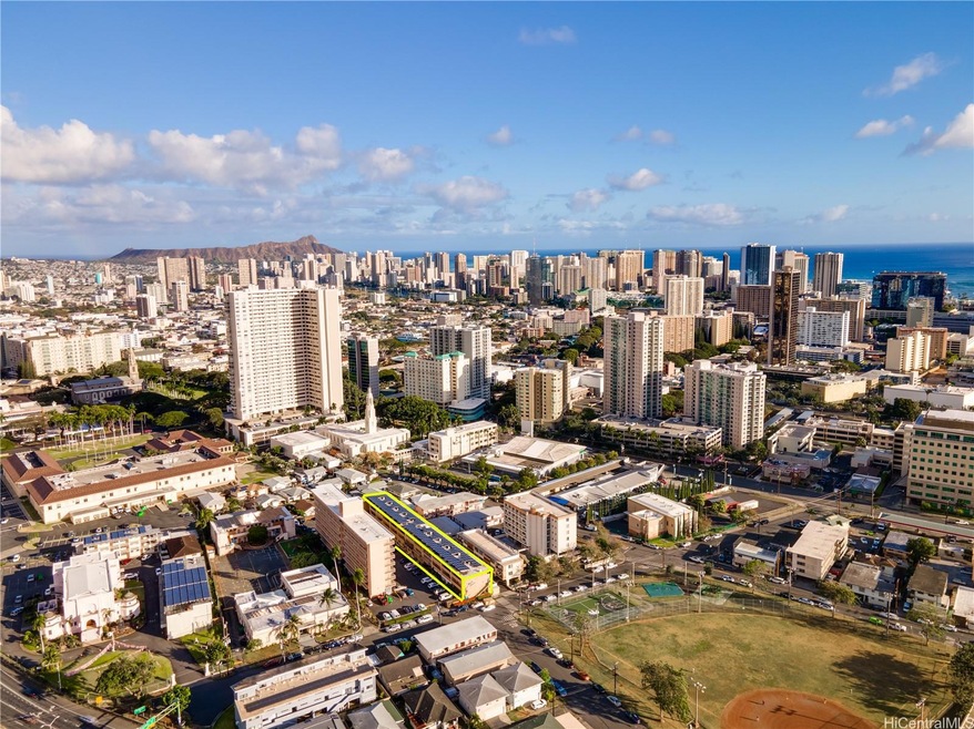 Centrally located in Metro Honolulu
