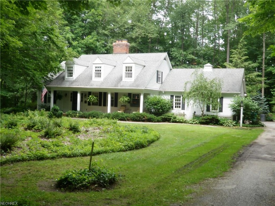 Serenely set in this gorgeous wooded paradise is t
