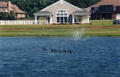 Bentwater Pond and Club house