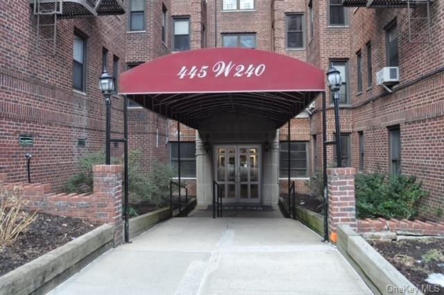 Front of building