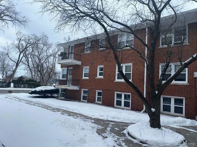 Front of the building