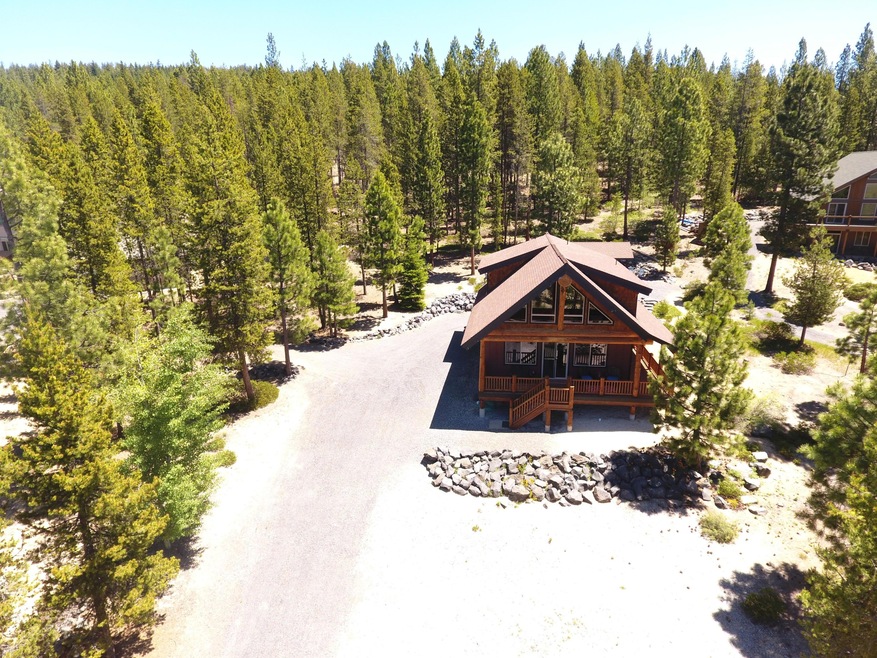 A true cabin in the woods.