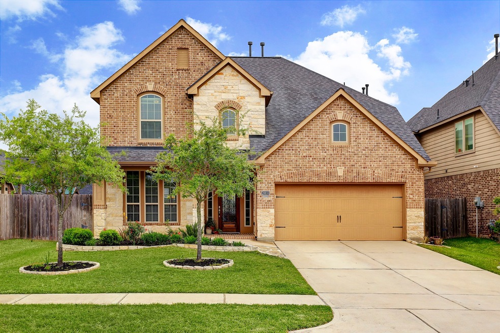 Welcome Home!   4 bedroom | 3.5 Bath home built by Perry Homes with a stone & brick elevation.  Community amenities include parks, playgrounds, tennis courts, indoor exercise facility and swim center.