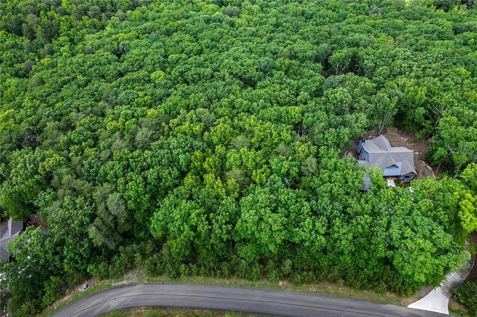 View of property location featuring a heavily wooded area