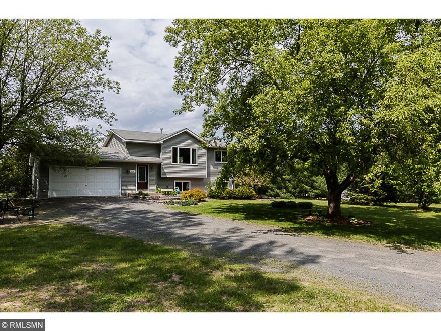 Lots of mature trees on this 1.65 acre lot!  Newer