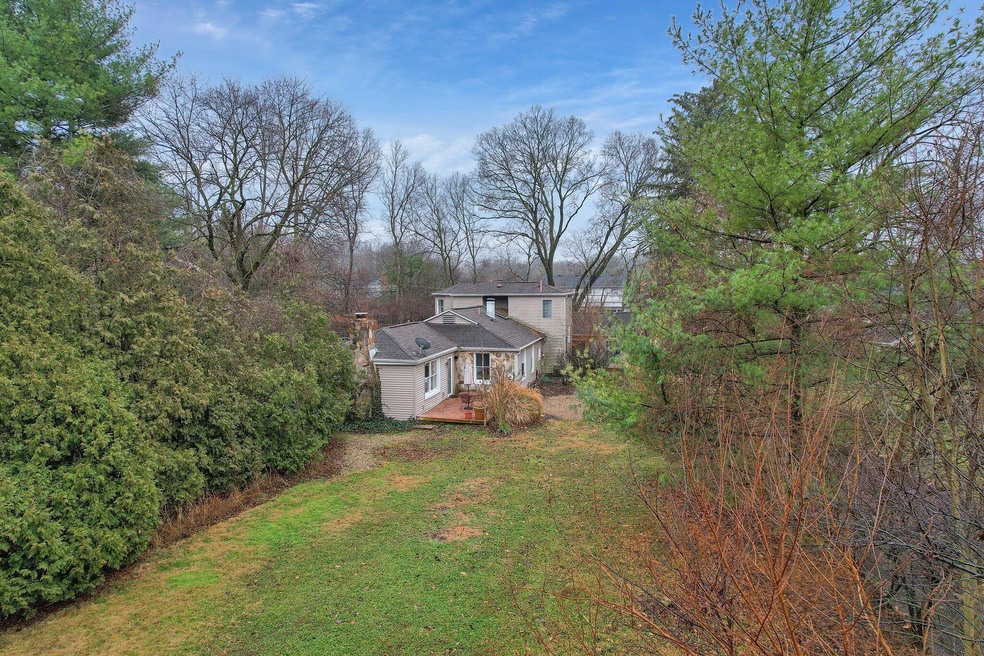 North side of property