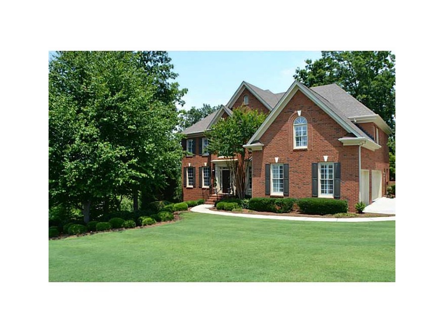 Exterior Front. THREE SIDED BRICK HOME ON PRIVATE 