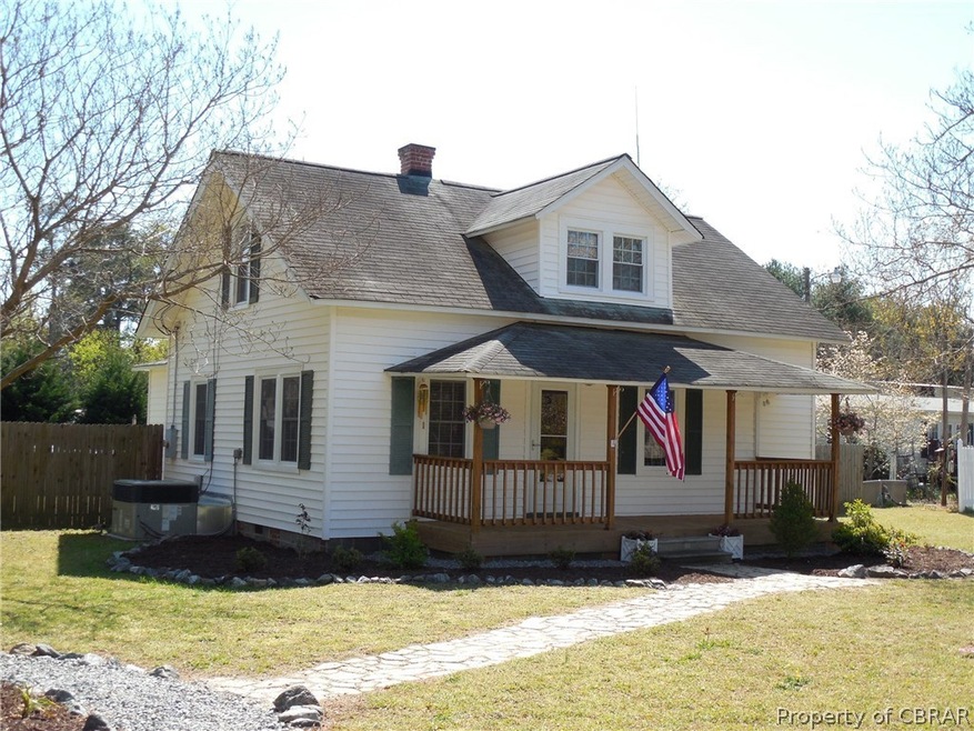 Front View--Welcoming Front Porch