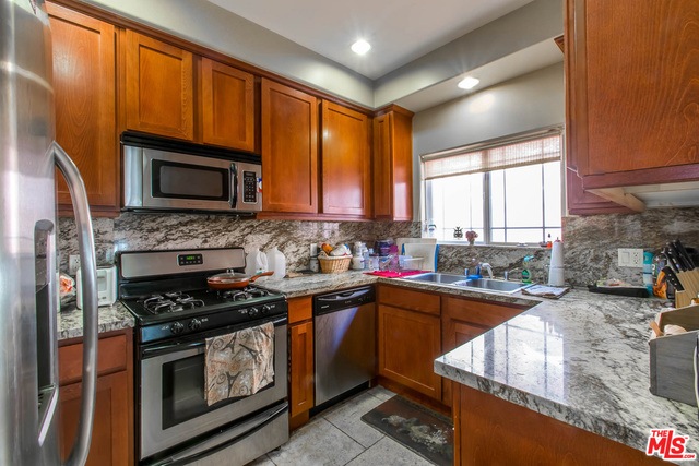 Kitchen with Granite Counters