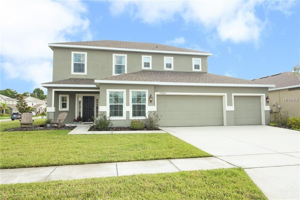 Beautiful home with 3-car garage.