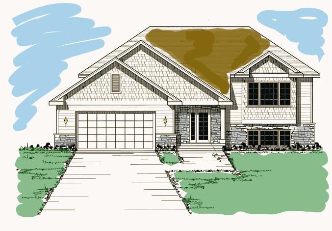 Bi-level Front Elevation