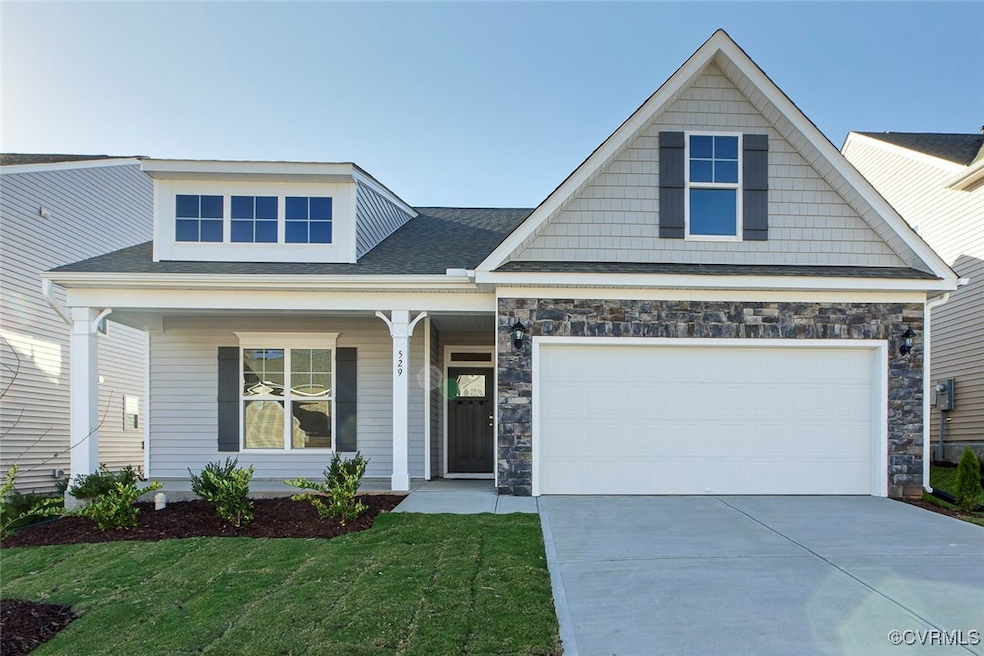 The Stanley is a four-bedroom, 3-bath, ranch-style