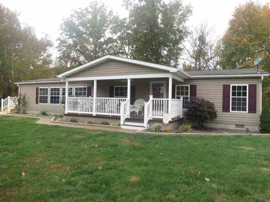Front view of home