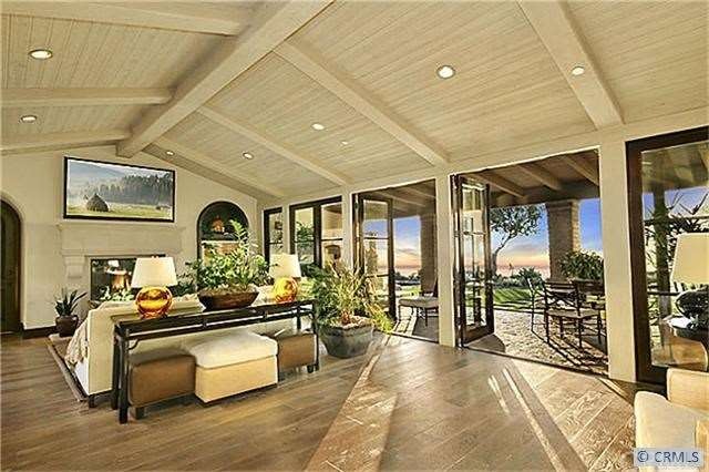 Great room during the day