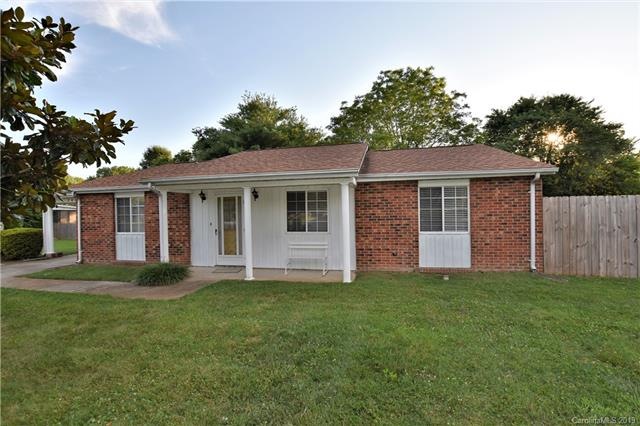 Well maintained ranch home with covered front porc
