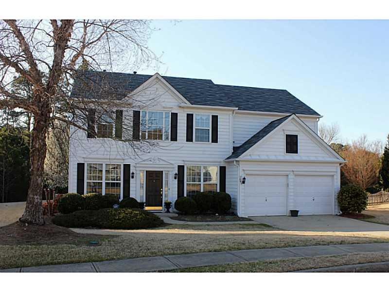 Exterior Front. Home sits on gorgeous flat private