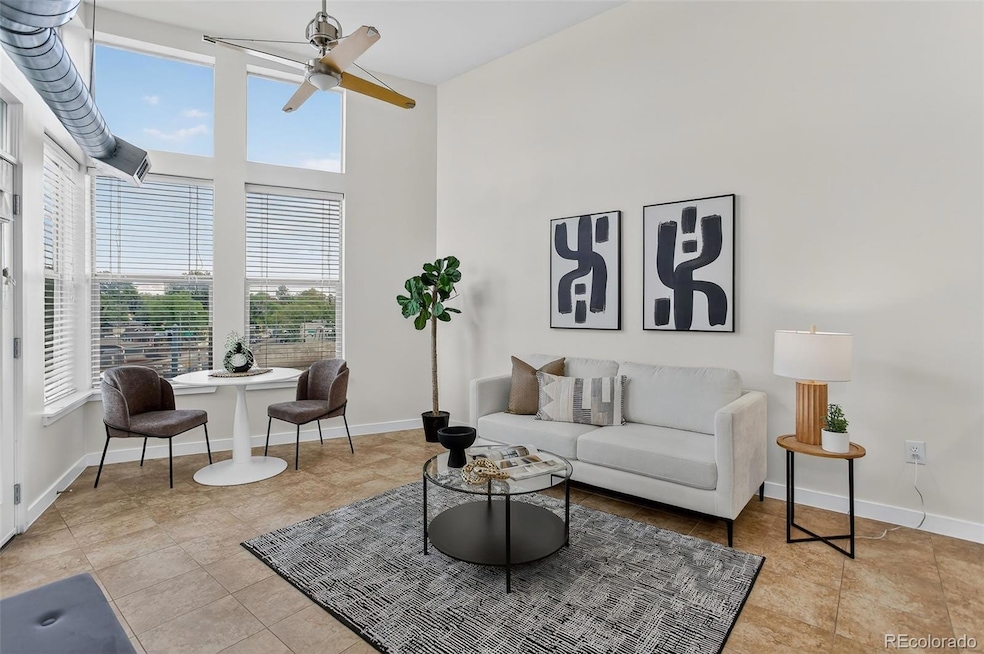 12 ft ceilings on penthouse floor