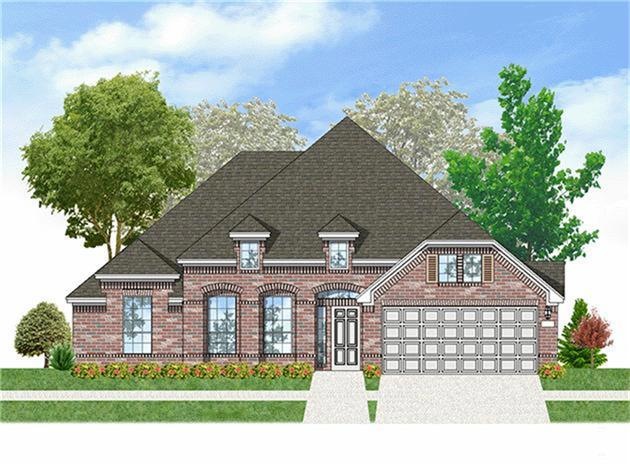 Artist rendering of front elevation