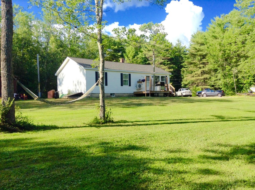 View from the back yard