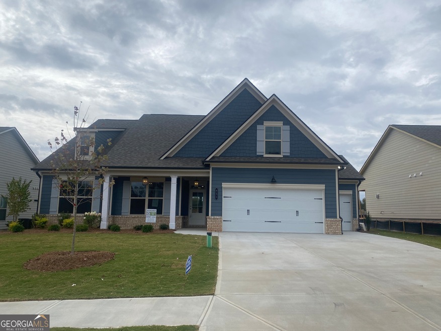 Rocking chair sized front porch