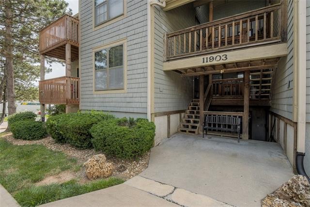 Unit D is up 8 stairs and unit is on left.