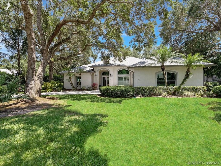 Exterior front.  Home situated on prime lot with p