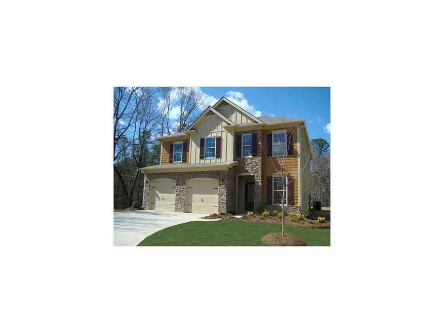 Exterior Front. The Sherwood  **Not actual home - 