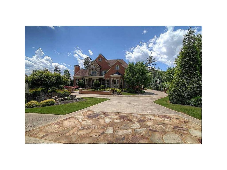 Exterior Front. Exquisite Estate Home in Alpharett