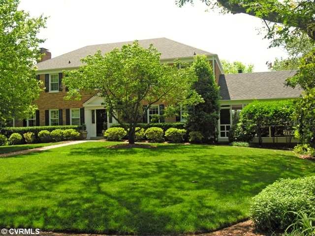 Exterior Front - Stately Colonial Positioned on a 