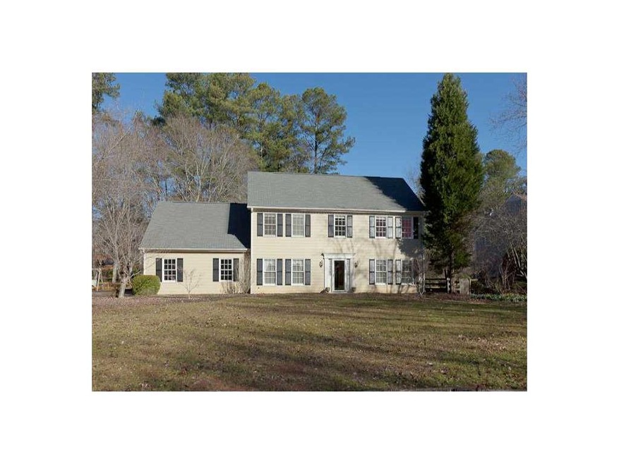 Exterior Front. Great home on a level lot