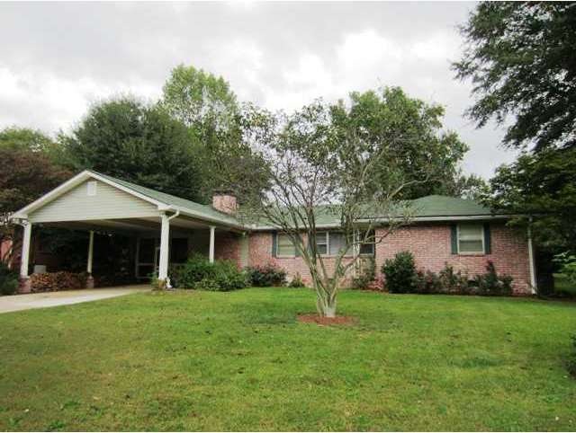 Exterior Front. 4 side brick home in fabulous loca