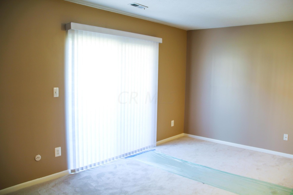 Sliding Glass door to patio