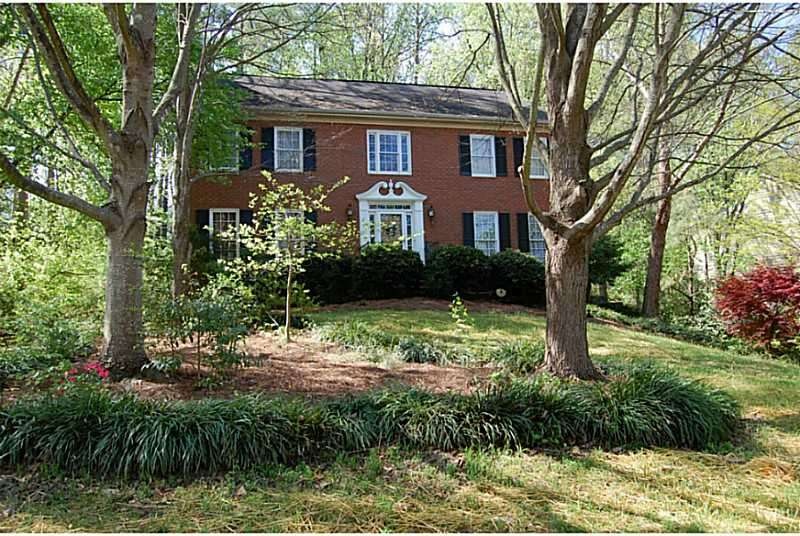 Exterior Front. Southern elegance describes this t