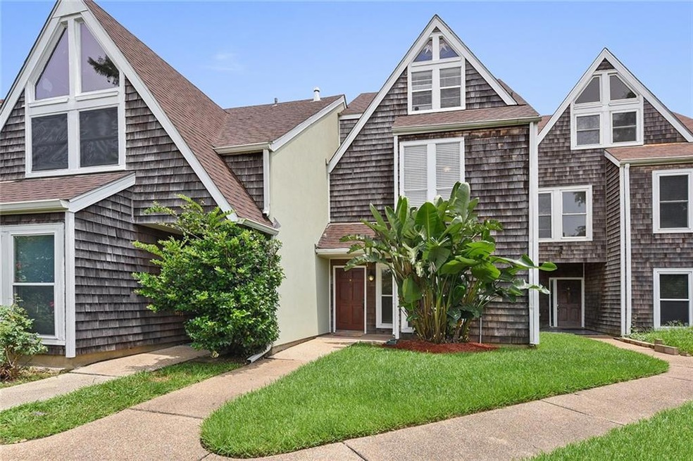front of townhouse