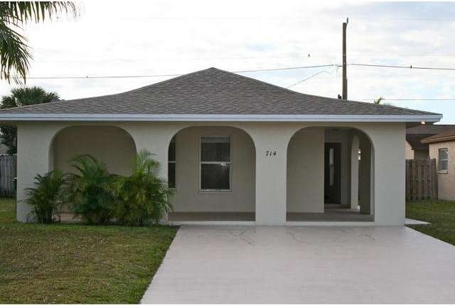 front of home