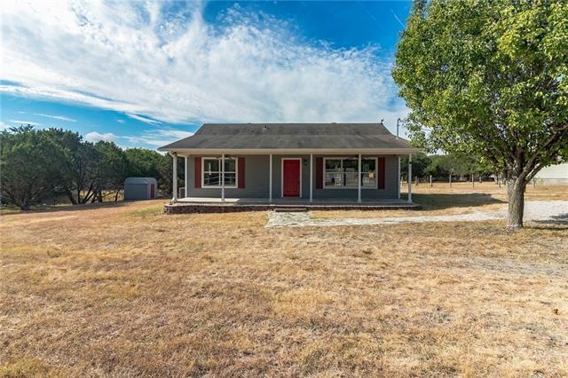 Home sits on almost an acre.