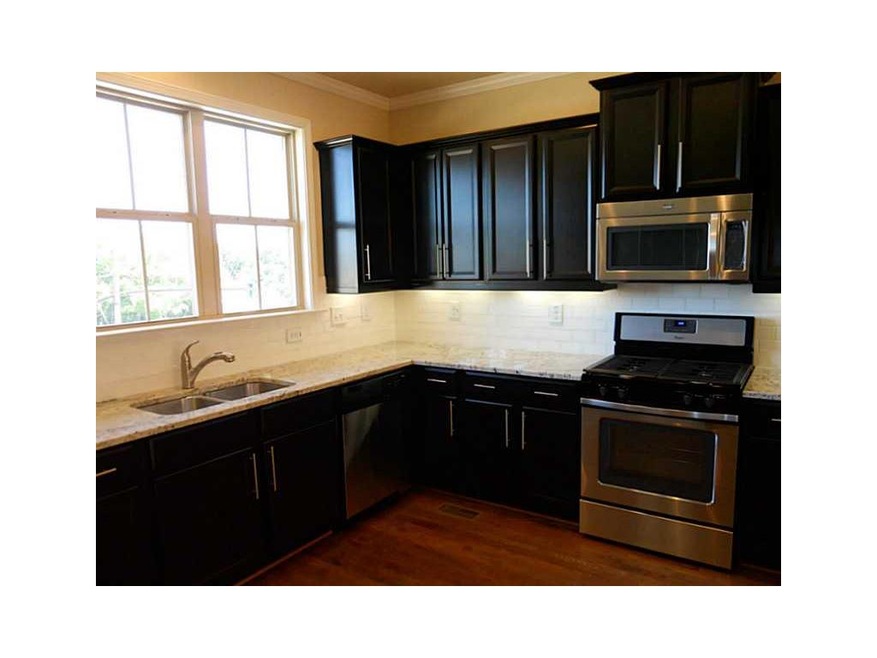 Kitchen. Not actual kitchen, used to show layout. 