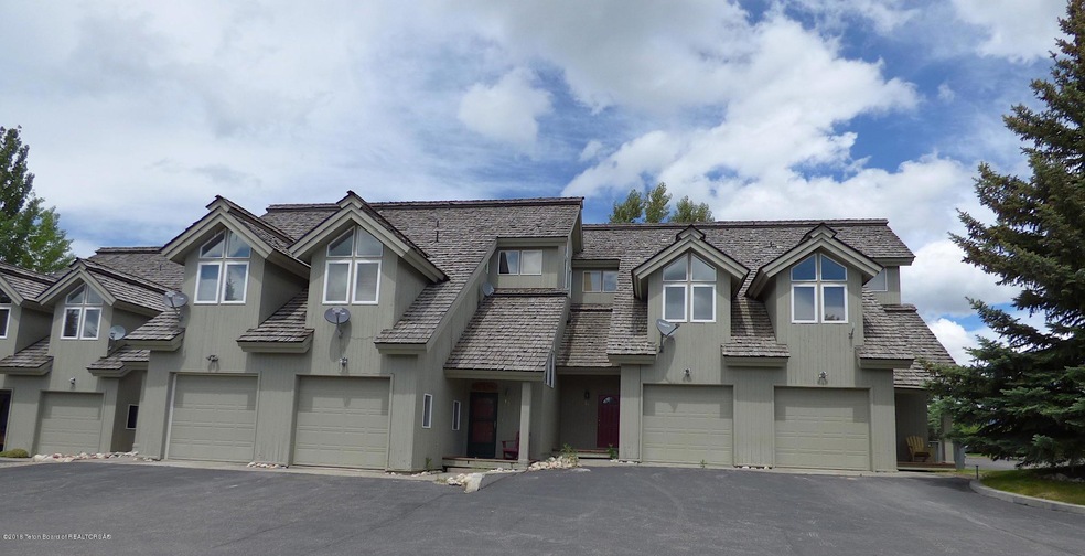 Front View Of Townhouse