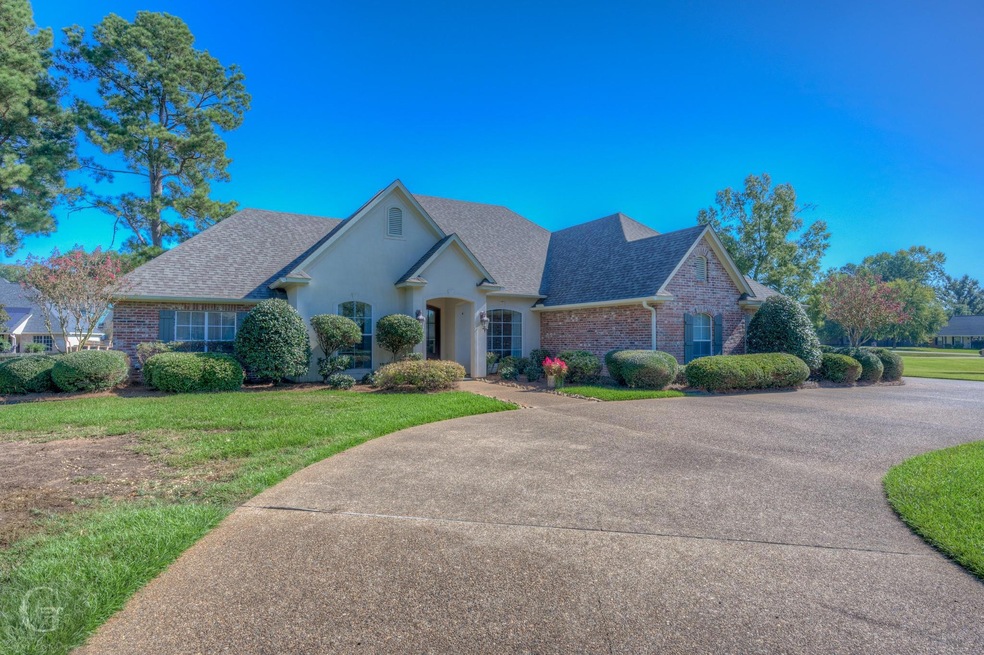 Gorgeous brick exterior that is professionally lan