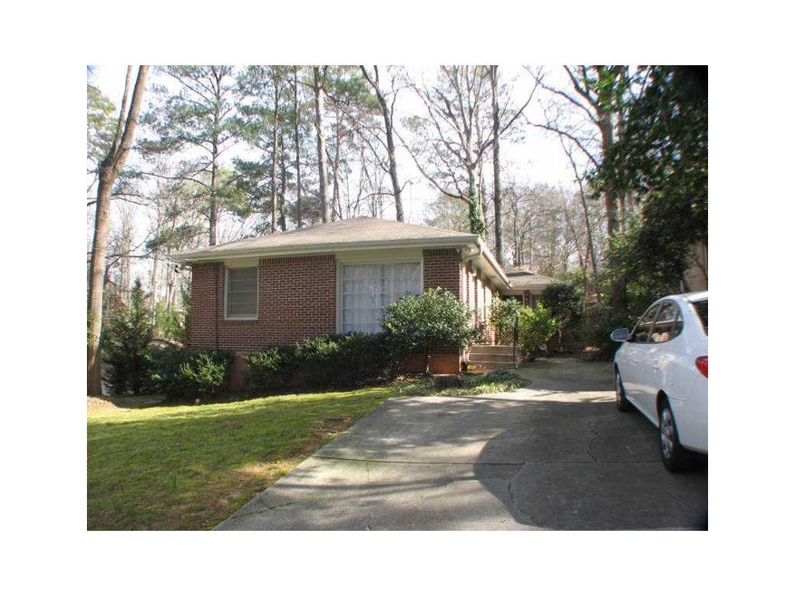 Exterior Front. Solid brick duplex in a great midt