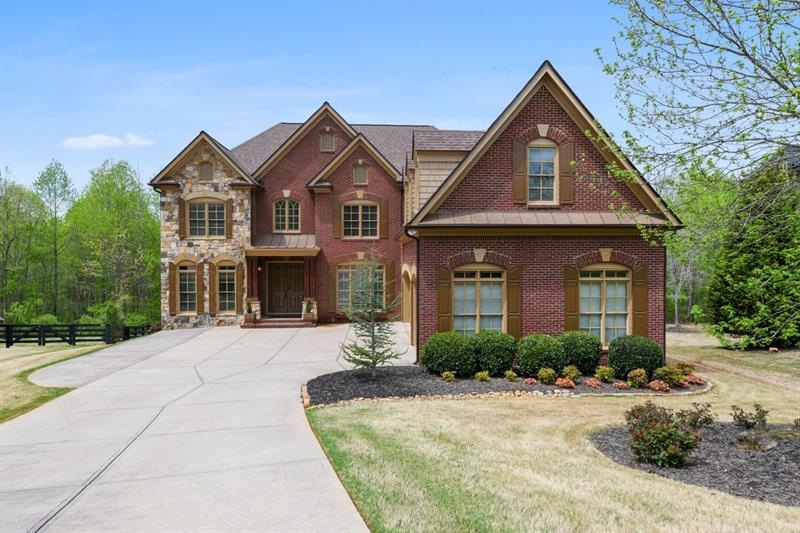 Custom Built Incredible Four Sided Brick Home in C