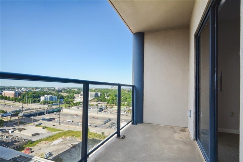 Enjoy the breeze from your 24th floor balcony with