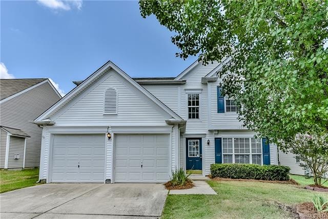 Nice curb appeal with classic blue & white exterio