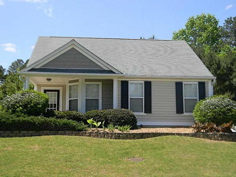 Exterior Front. new paint on front door/shutters a