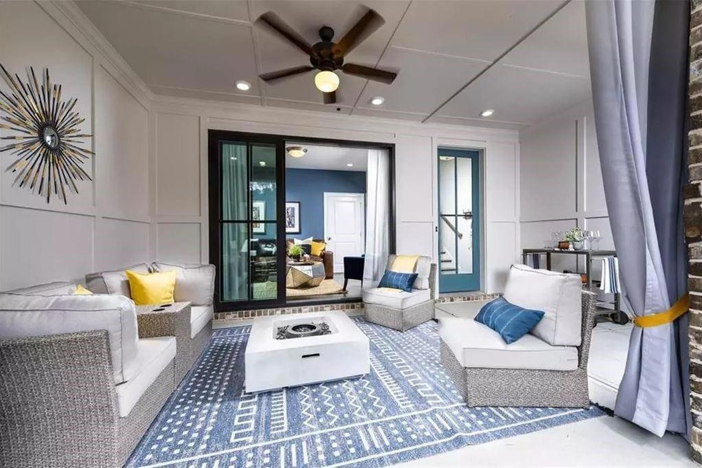 Benton I - Covered Patio *Not actual unit*