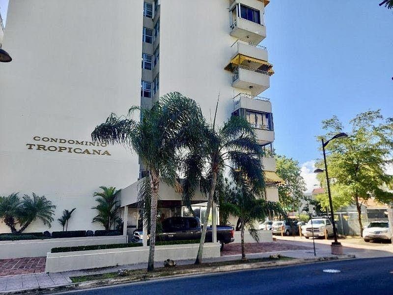Tropicana Building Exterior