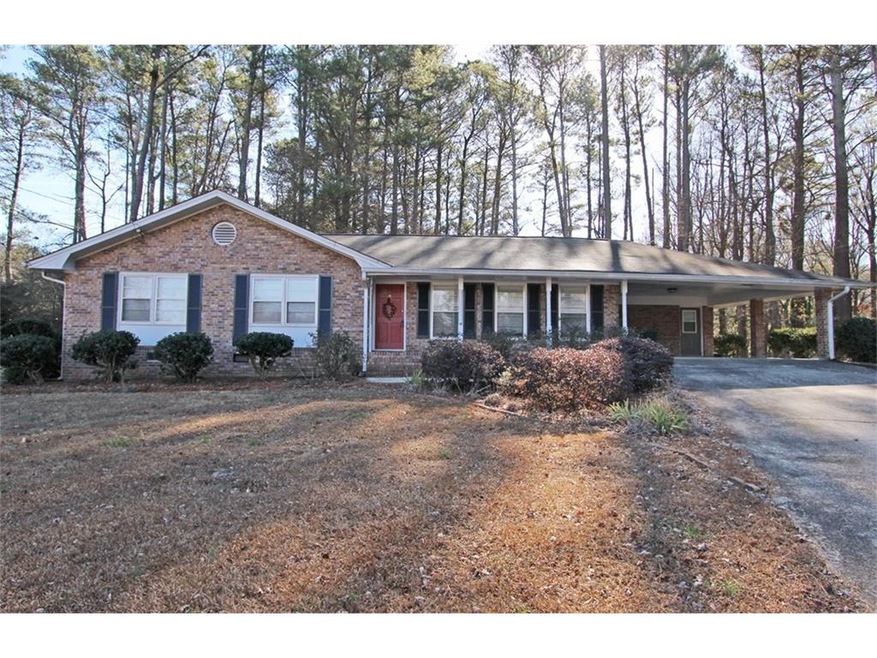 Solid Brick Ranch in Stone Mountain!